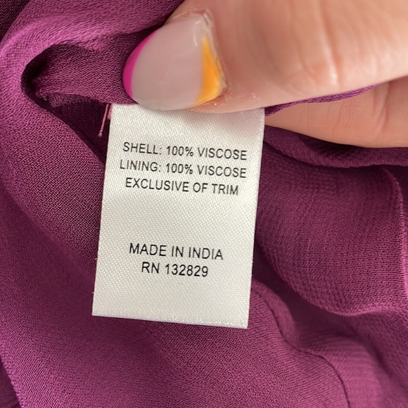 Tularosa Hopper Mini Dress in Plum Pink Floral size small - Picture 9 of 11